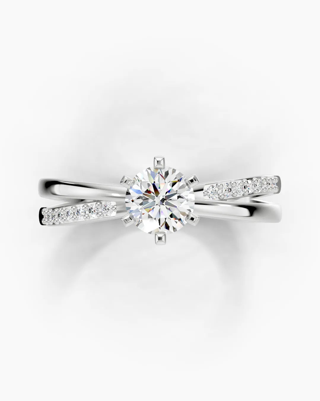 Twin Shank Women Ring
