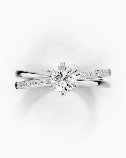 Twin Shank Women Ring