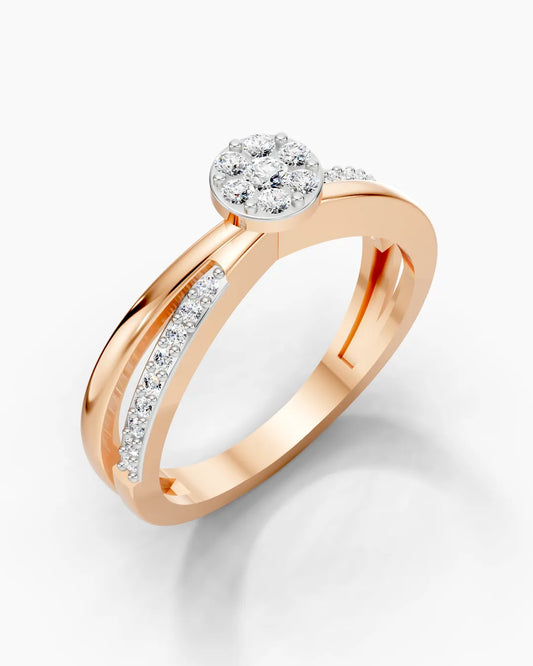 Gleaming Bloom Women Ring