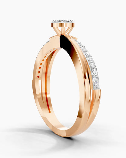 Gleaming Bloom Women Ring