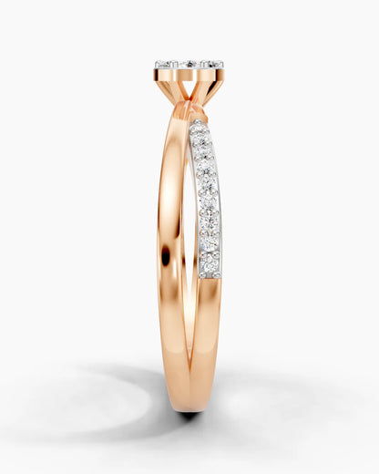 Gleaming Bloom Women Ring