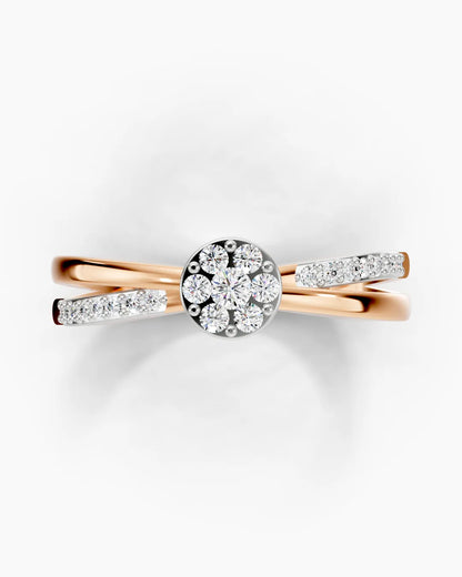 Gleaming Bloom Women Ring