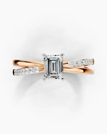 Mystic Emerald Women Ring
