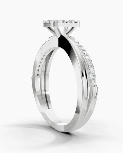 Majestic Grid Women Ring