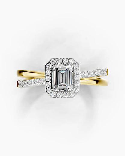 Emerald Matrix Women Ring