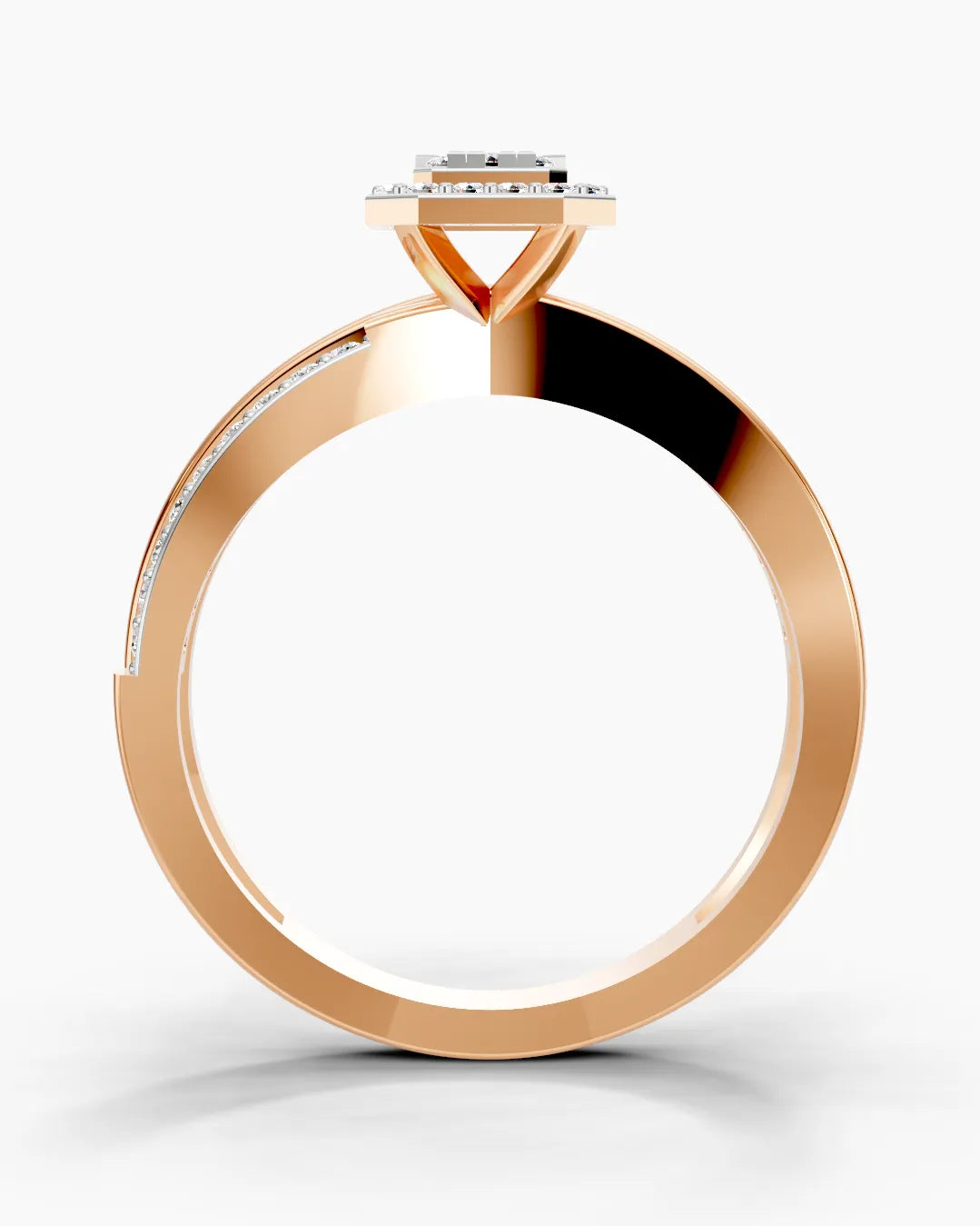 Geometric Glow Women Ring