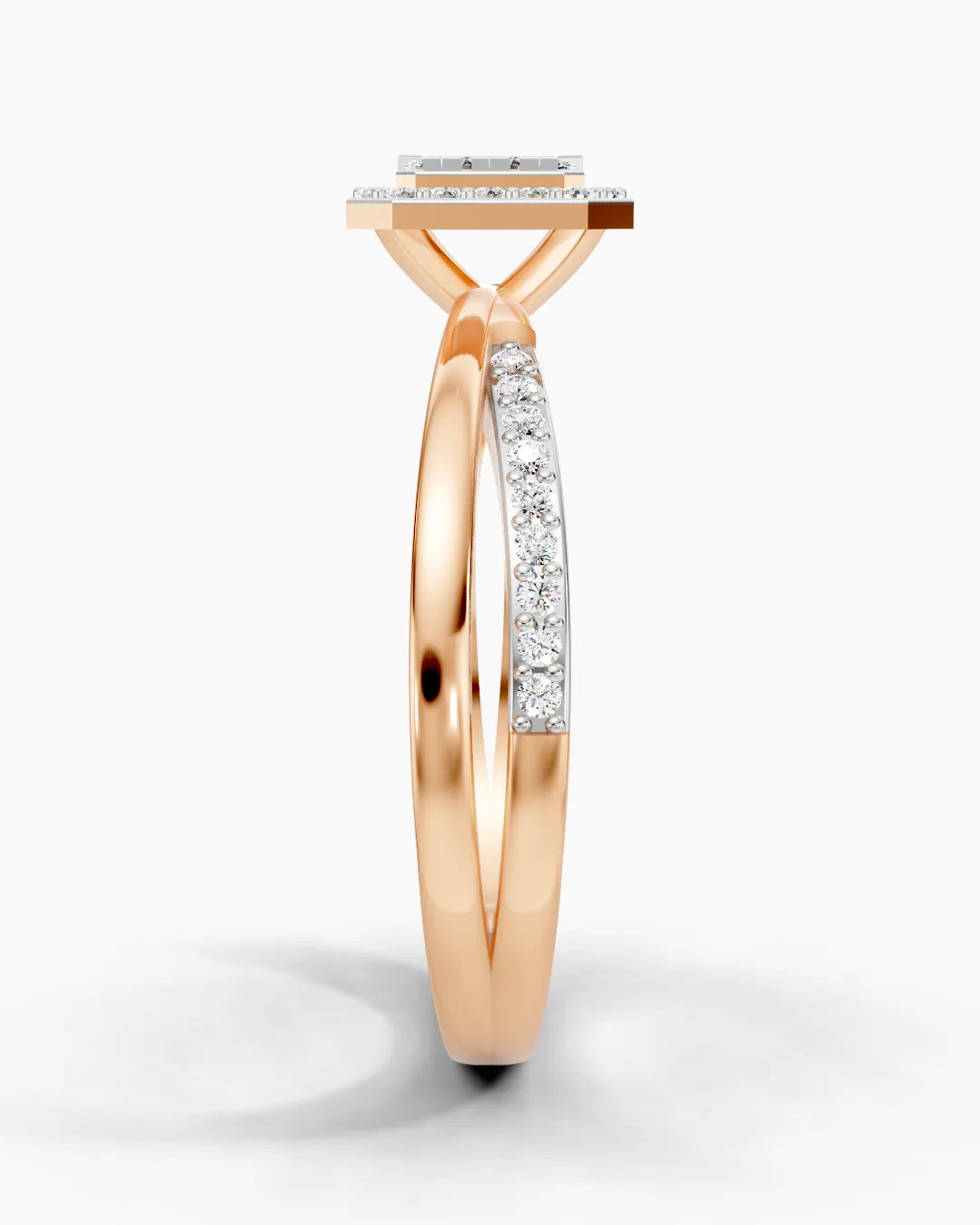 Geometric Glow Women Ring