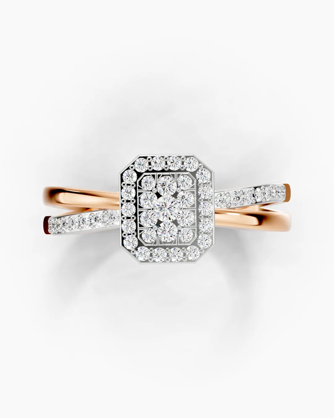 Geometric Glow Women Ring