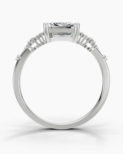 Aurora Square Women Ring