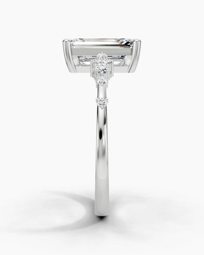 Aurora Square Women Ring