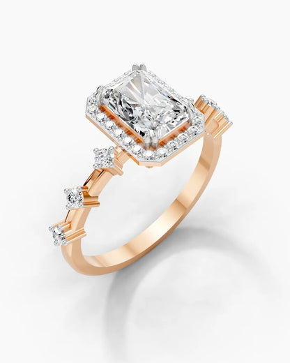 Prismatic Star Women Ring