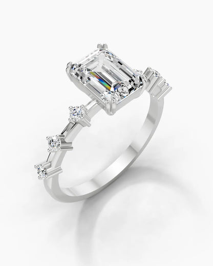 Shimmering Edge Women Ring