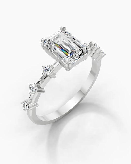 Shimmering Edge Women Ring