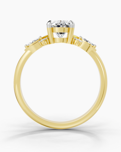 Prism Light Oval Women Ring