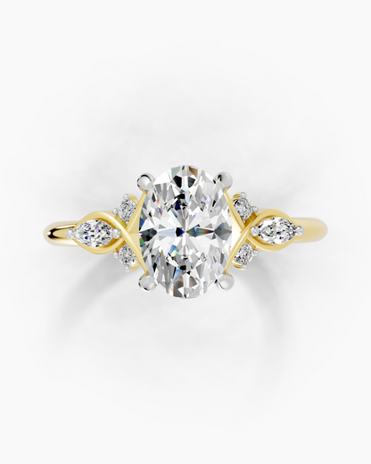 Prism Light Oval Women Ring