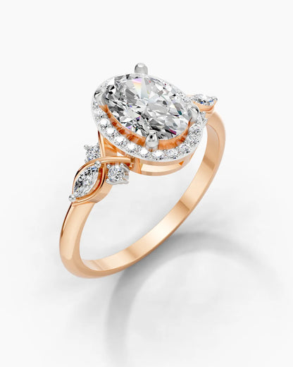 Oval Serenity Women Ring