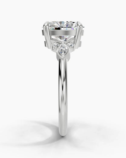 Gleaming Oval Women Ring