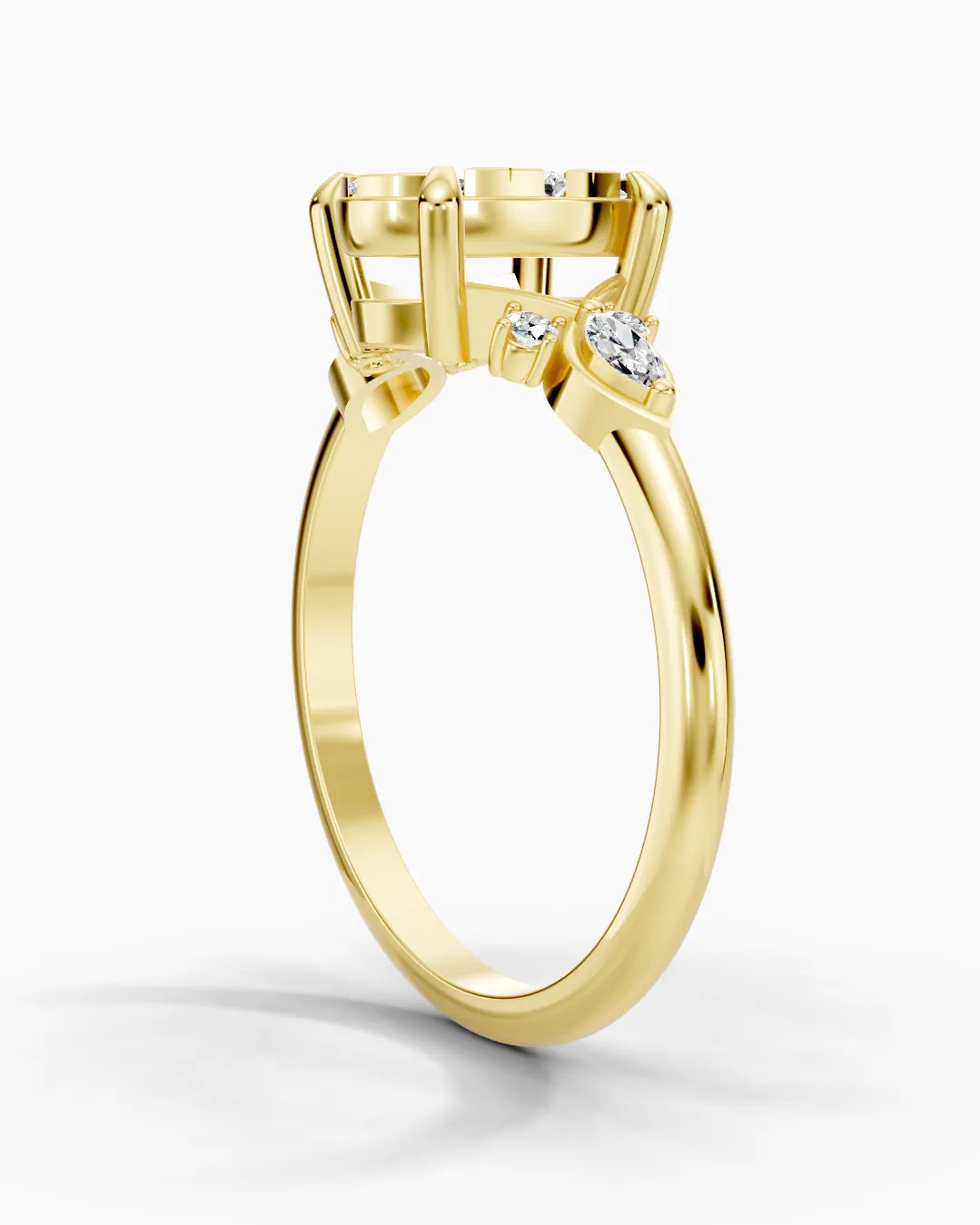 Gleaming Nine Women Ring
