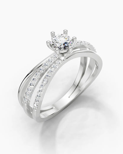 Trinity Gleam Women Ring