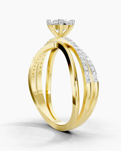 Trinity Sparkle Women Ring