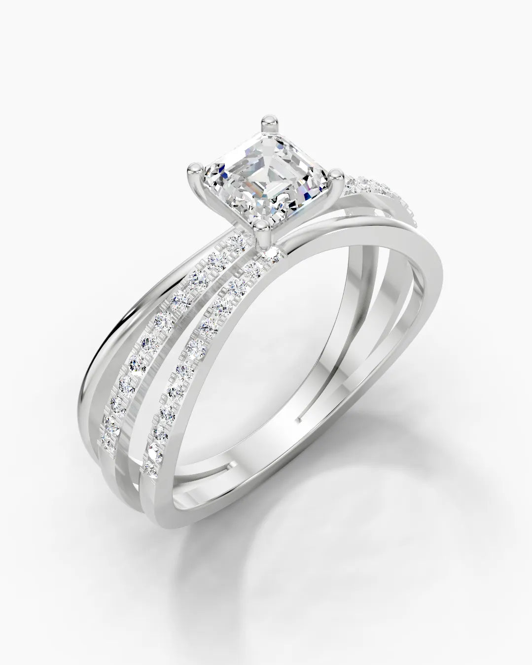 Timeless Asscher Women Ring