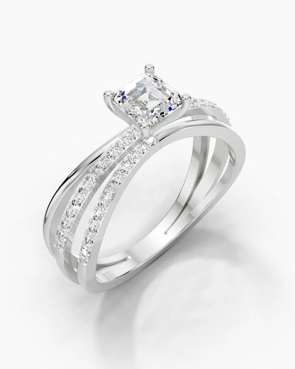 Timeless Asscher Women Ring