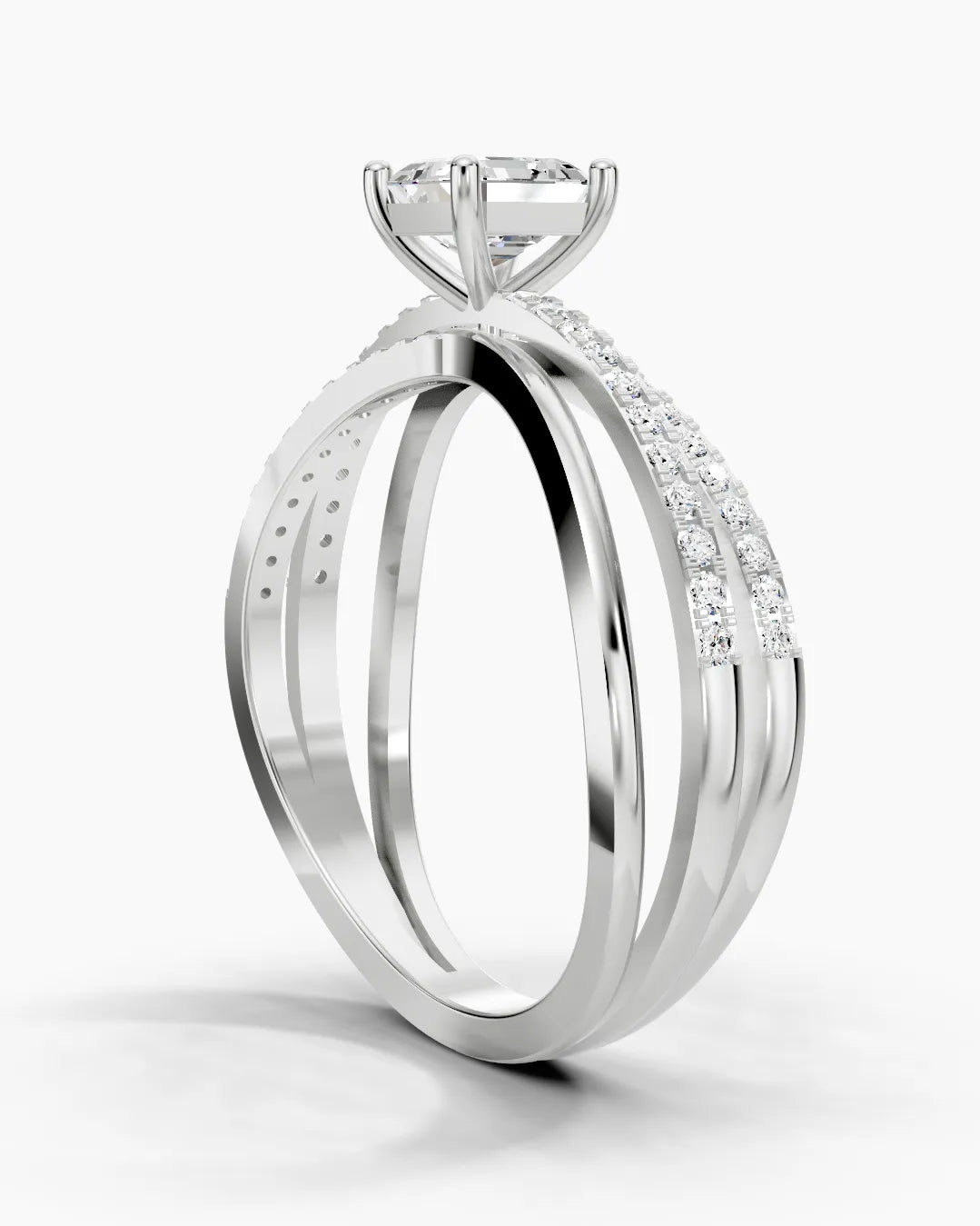 Timeless Asscher Women Ring