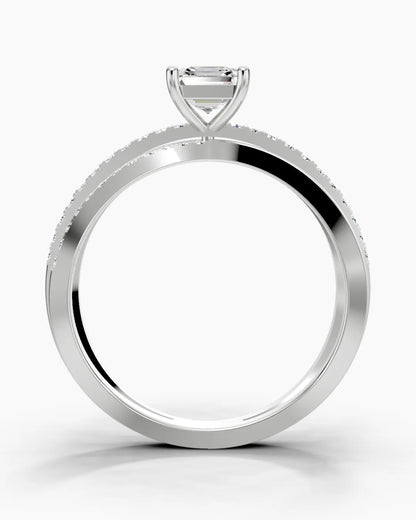 Timeless Asscher Women Ring