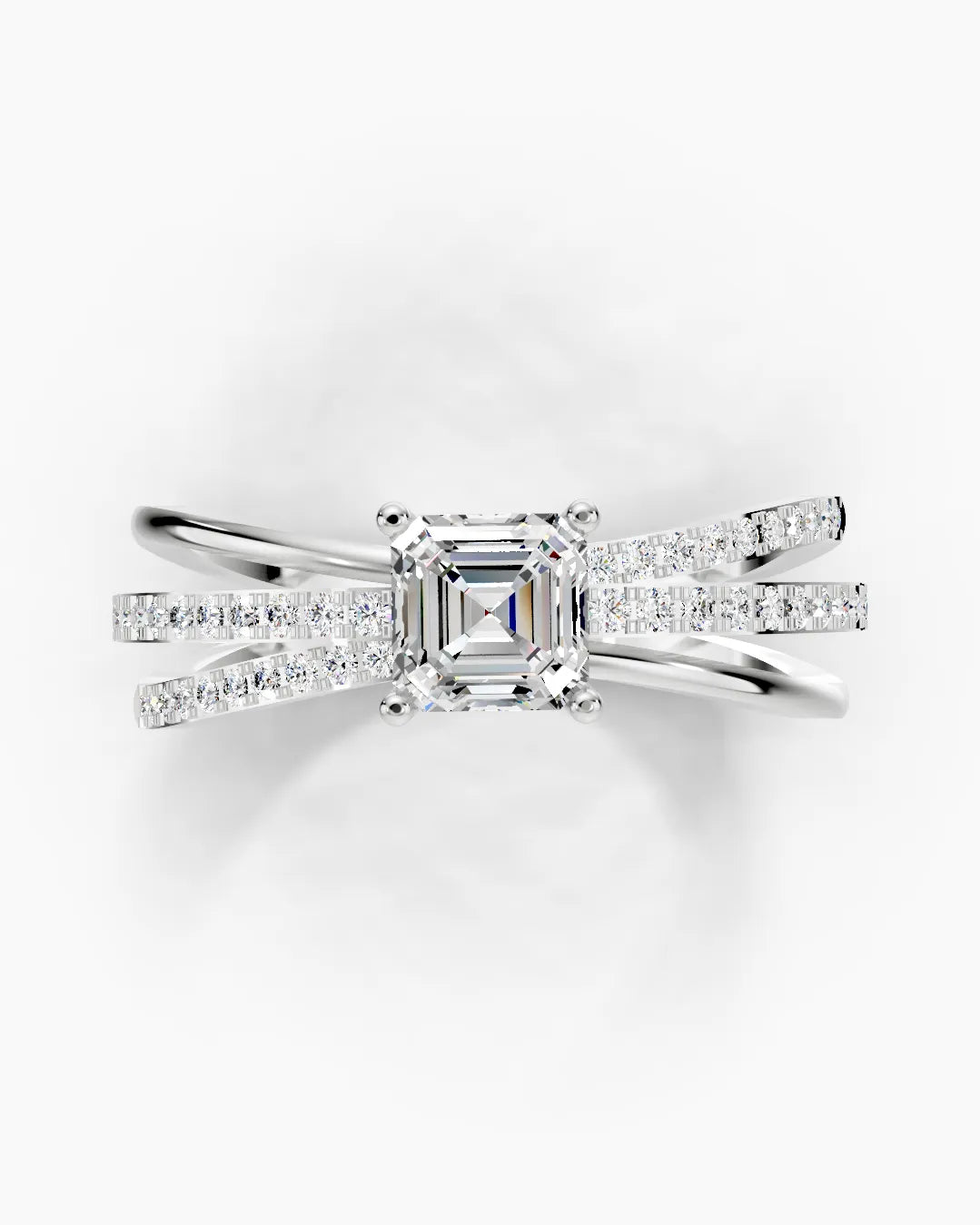 Timeless Asscher Women Ring