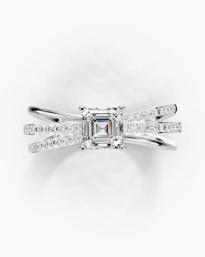 Timeless Asscher Women Ring