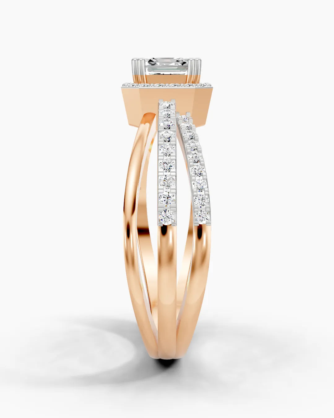Imperial Asscher Women Ring