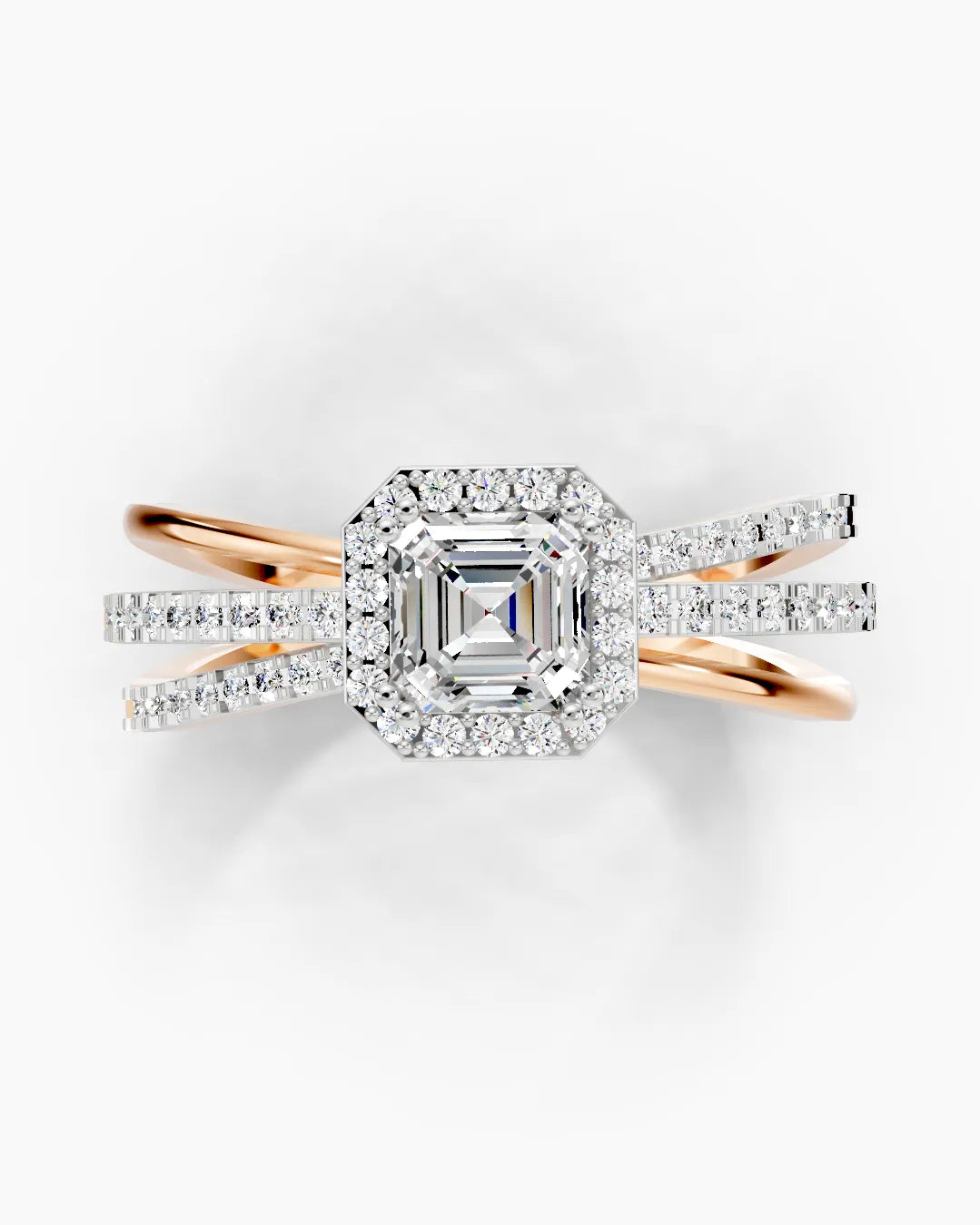 Imperial Asscher Women Ring