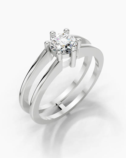 Twin Edge Women Ring