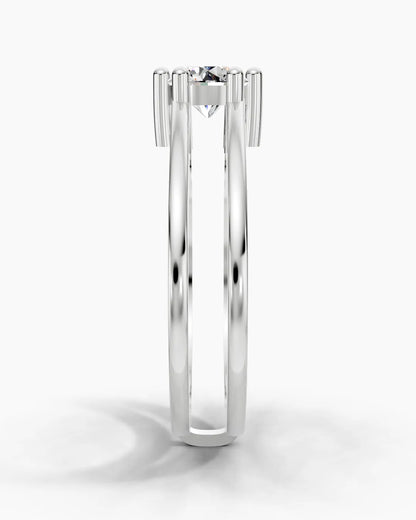 Twin Edge Women Ring