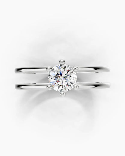 Twin Edge Women Ring