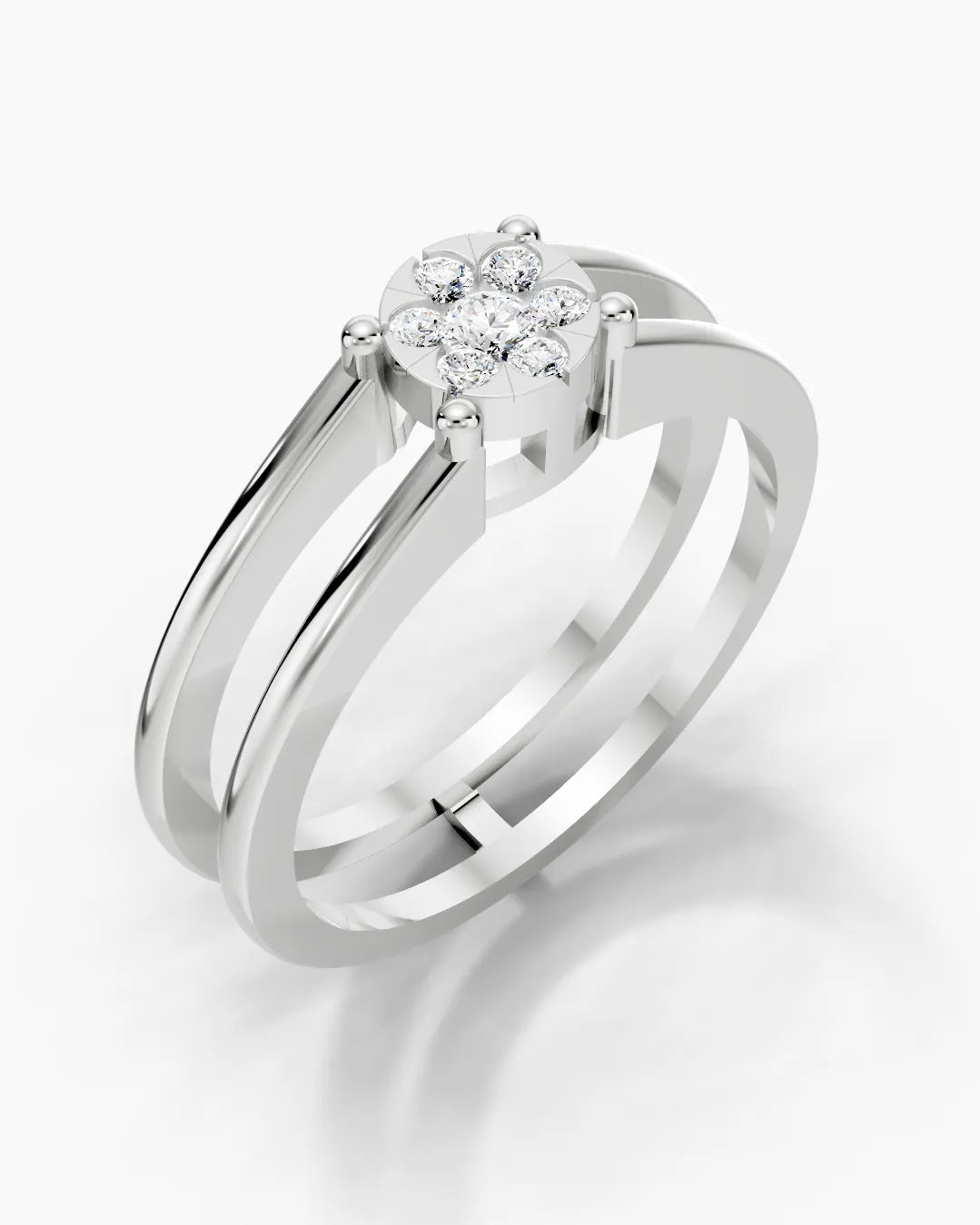 Twin Harmony Women Ring