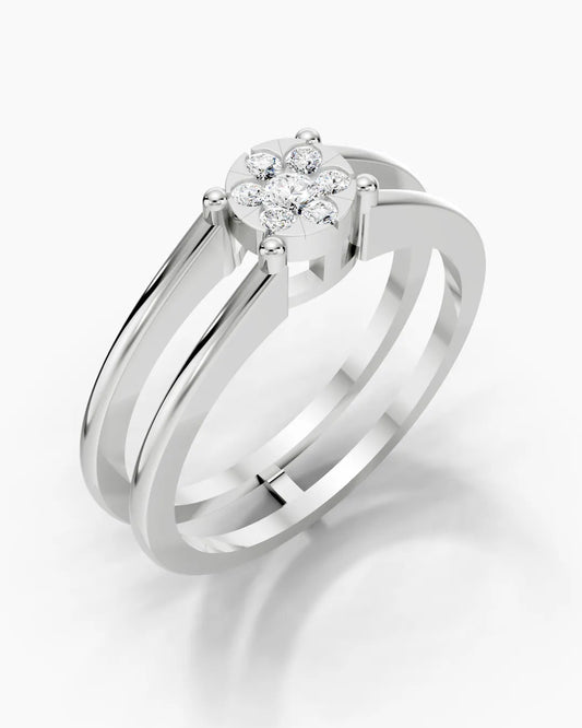 Twin Harmony Women Ring