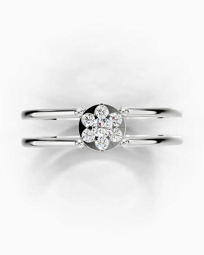 Twin Harmony Women Ring