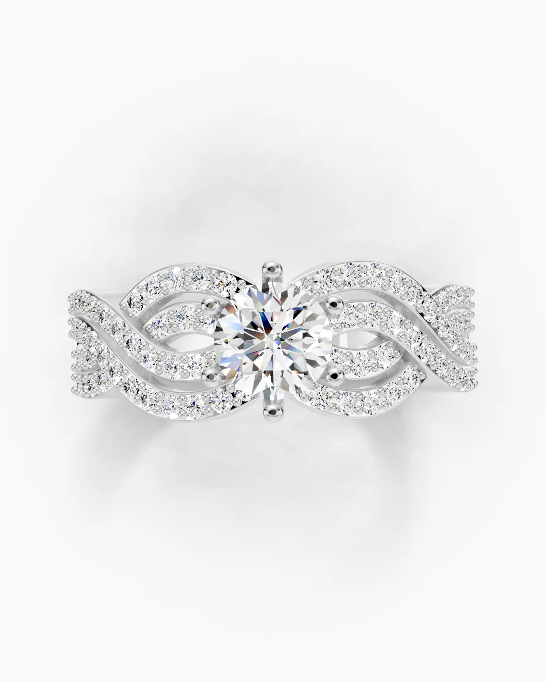 Curved Promise Women Ring