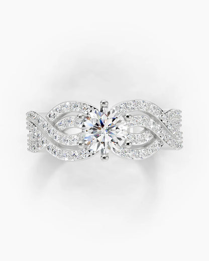 Curved Promise Women Ring