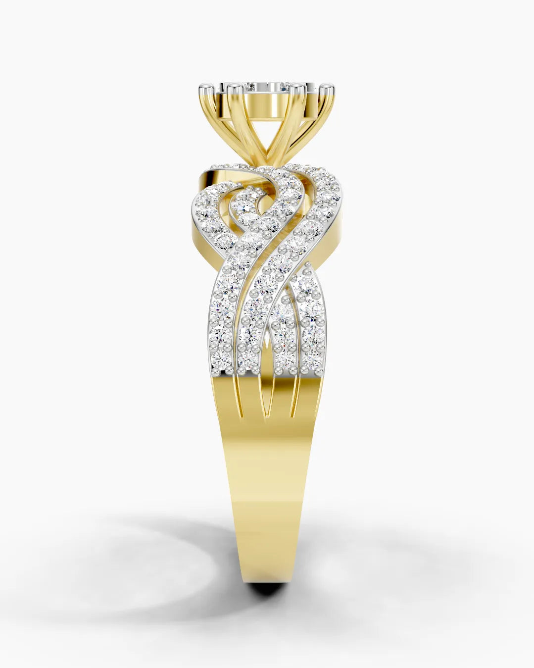 Looped Radiance Women Ring