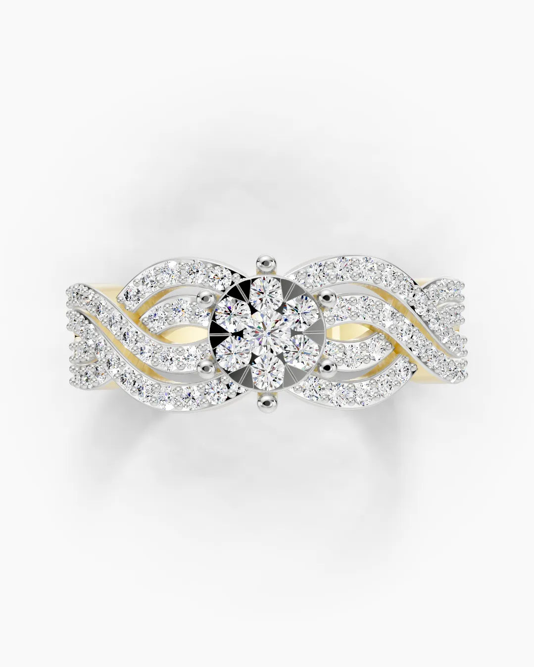 Looped Radiance Women Ring