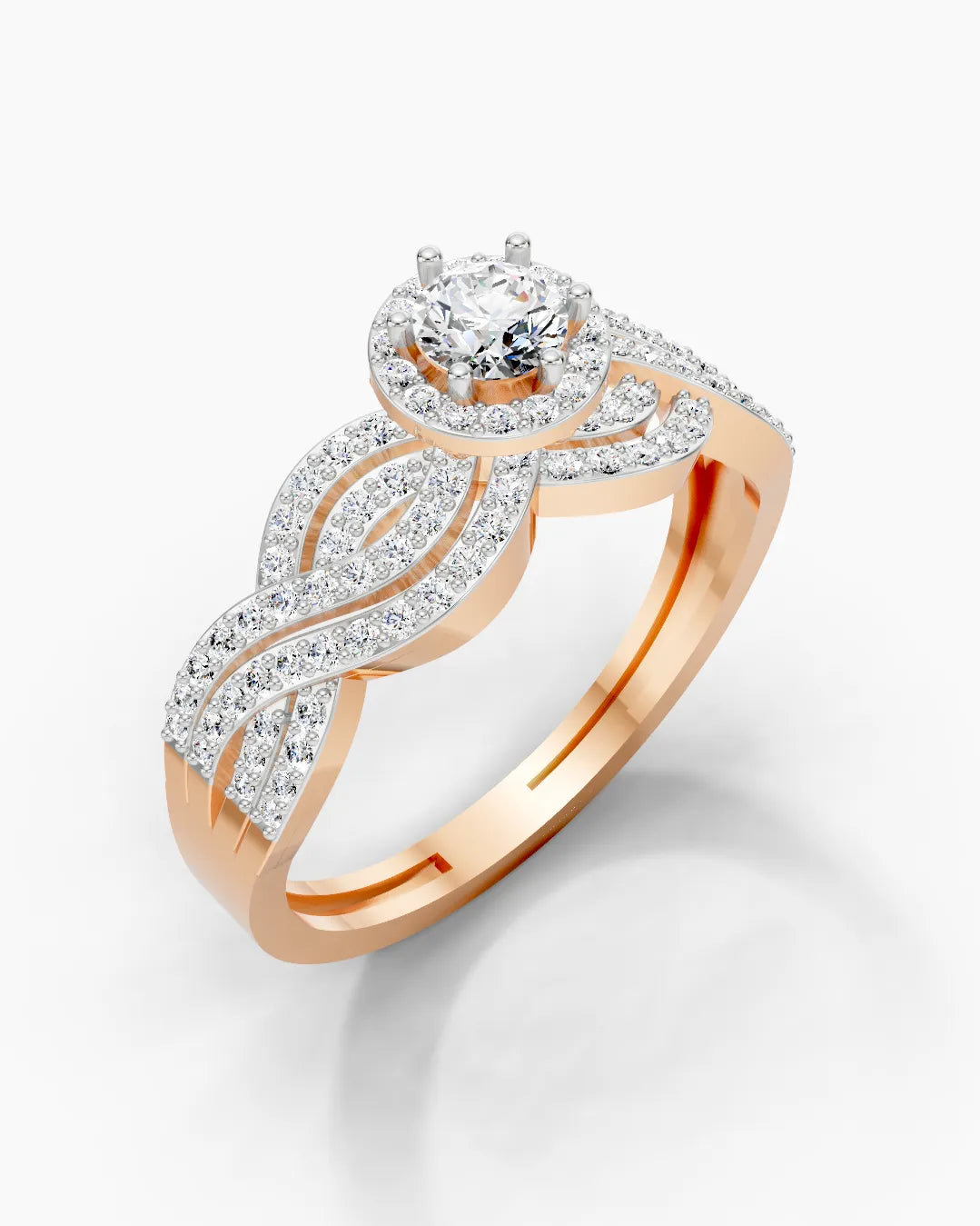 Twisted Loop Women Ring