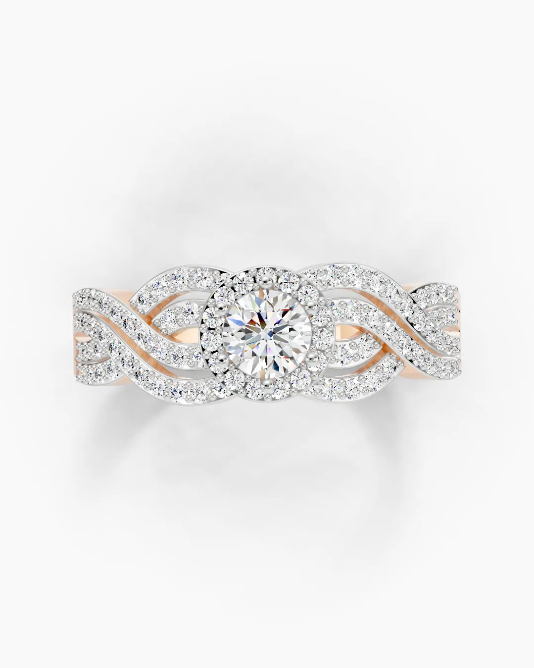 Twisted Loop Women Ring