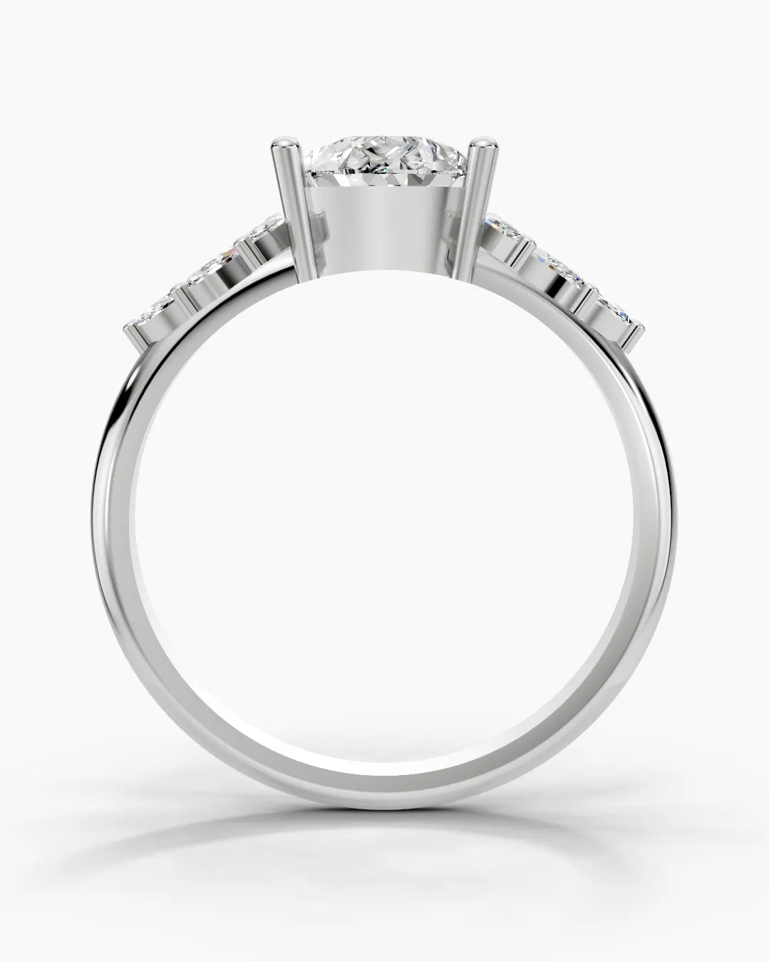 Pear Elegance Women Ring