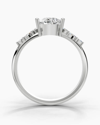 Pear Elegance Women Ring