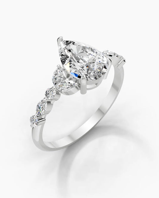 Pear Shine Women Ring