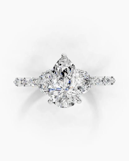 Pear Shine Women Ring