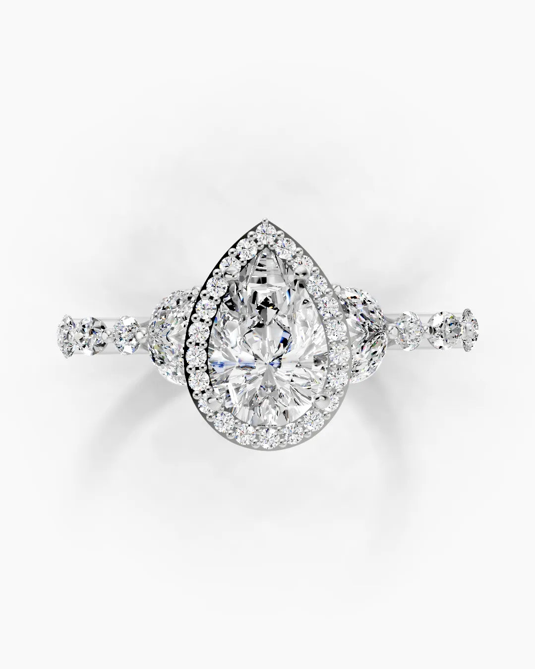 Pear Spark Signature Women Ring