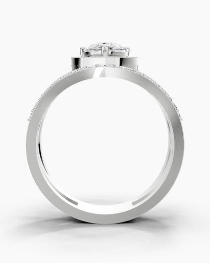Regal Pear Women Ring